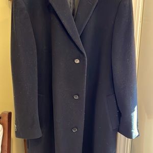 Calvin Klein long wool blend coat 3X
